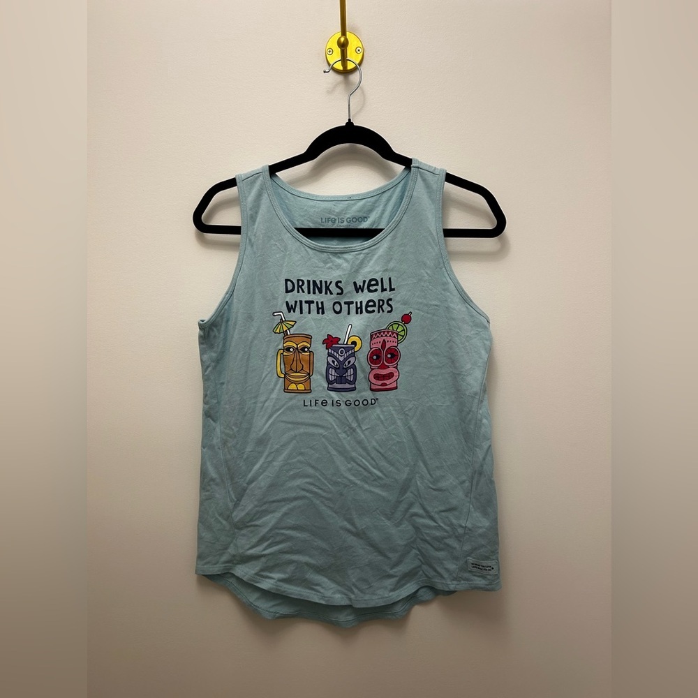 LIFE IS GOOD  - tank - size M